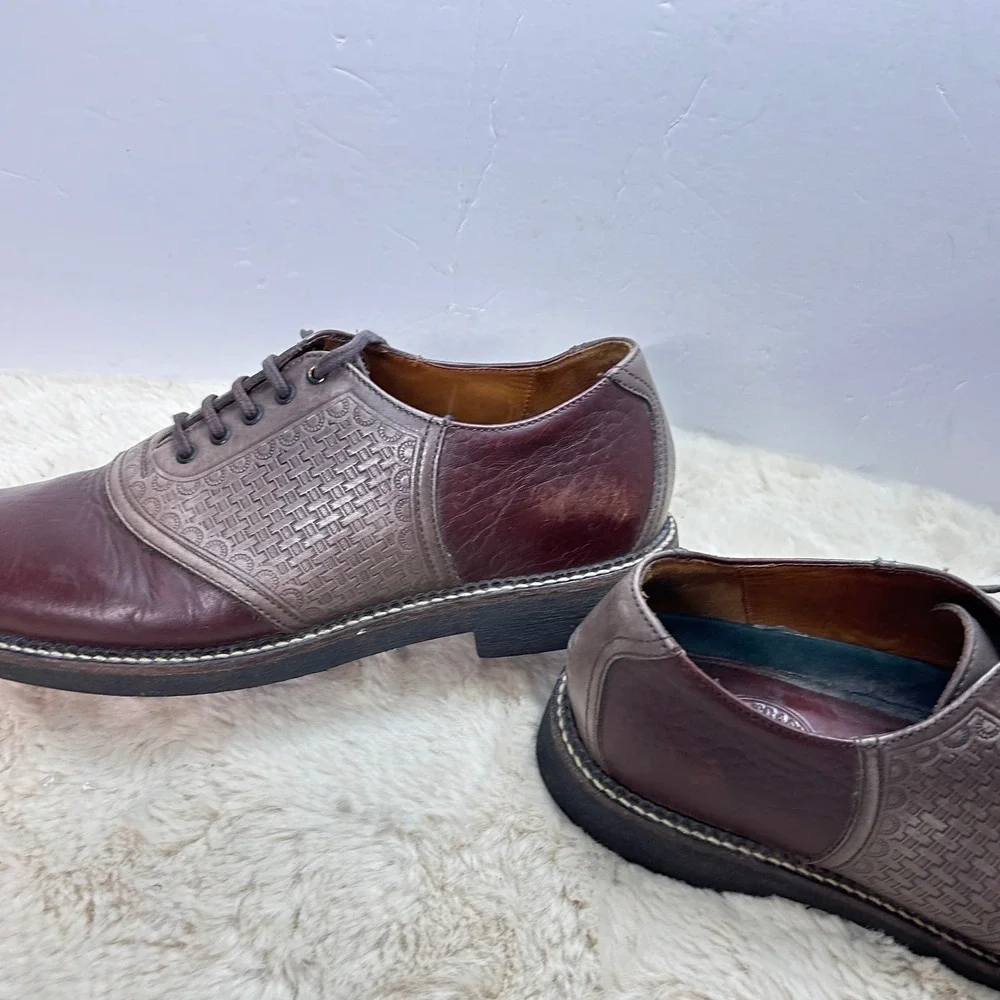H.S. Trask Leather Saddle Shoes Oxfords‎ Dress Shoes - Men's 9N